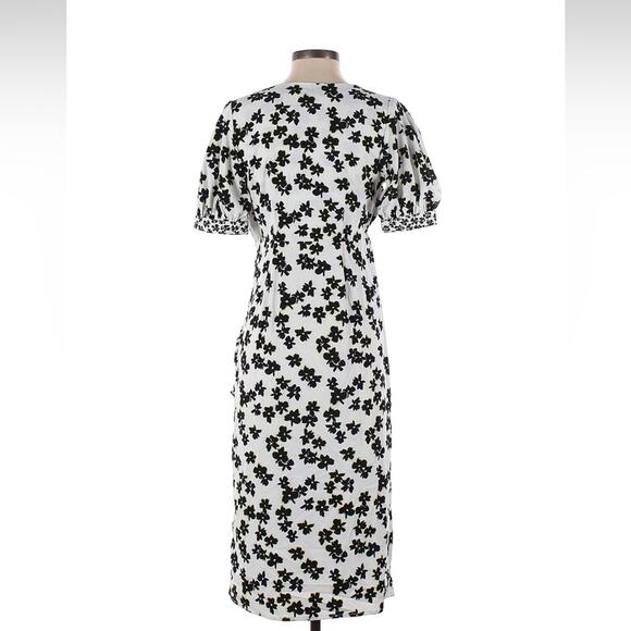 Love Whit Whitney Port floral print midi wrap dress, XS - Picture 3 of 9